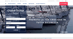Desktop Screenshot of globesailor.it